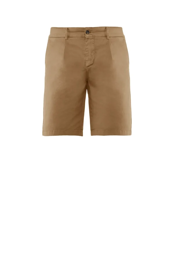 Uomo Bomboogie Bermuda & Shorts>Bermuda Chino Con Pinces