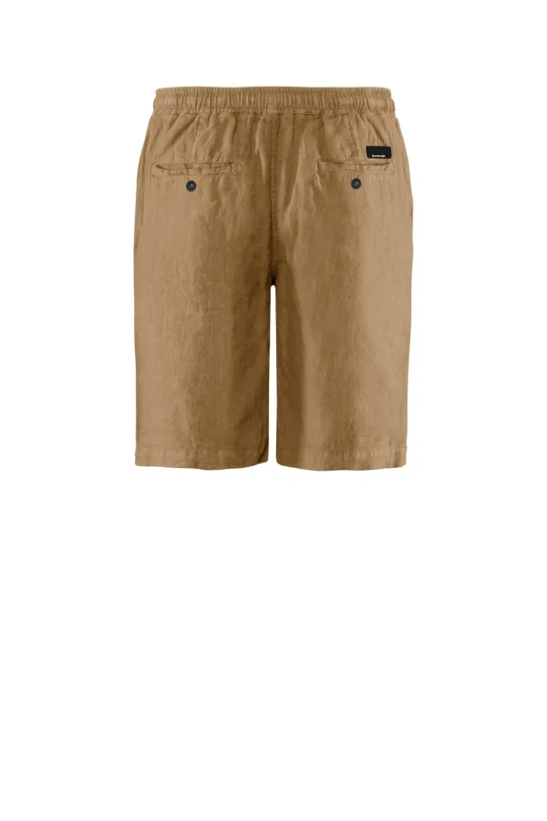Uomo Bomboogie Bermuda & Shorts>Bermuda Chino In Lino Comfy Fit