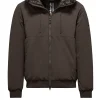 Uomo Bomboogie Bomber>Bomber Imbottito Con Cappuccio