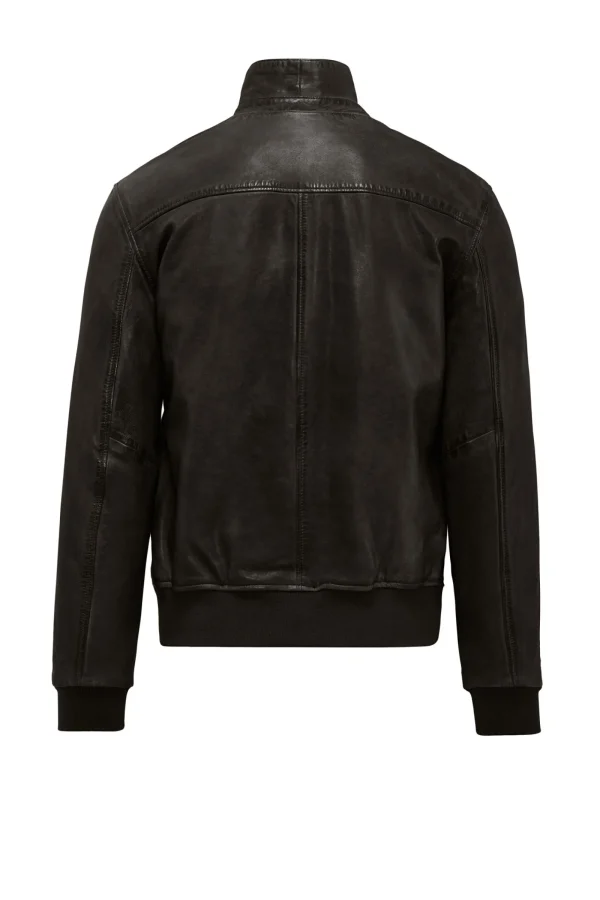 Uomo Bomboogie Giacche In Pelle>Bomber In Pelle Foo