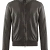 Uomo Bomboogie Giacche In Pelle | Bomber>Bomber In Pelle Friz