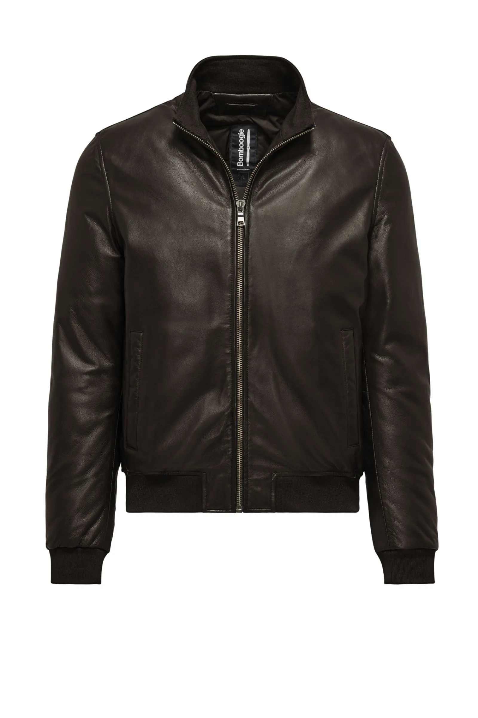 bomber_in_pelle_kall_4.webp Uomo Bomboogie Giacche In Pelle>Bomber In Pelle Kall