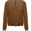 Uomo Bomboogie Giacche In Pelle>Bomber In Pelle Rahm