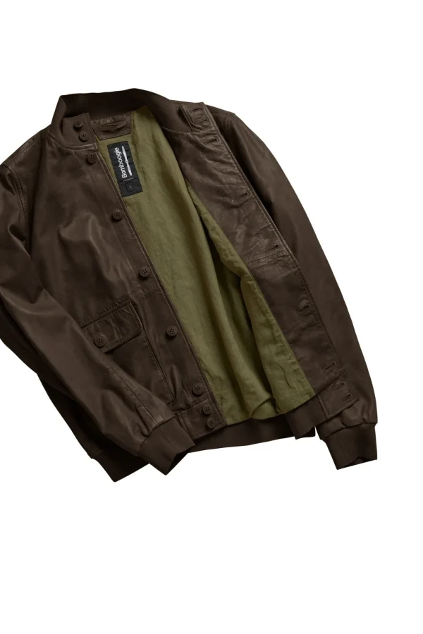 Uomo Bomboogie Giacche In Pelle>Bomber In Pelle Walt