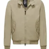 Uomo Bomboogie Bomber>Bomber Sfoderato Con Collo Alto