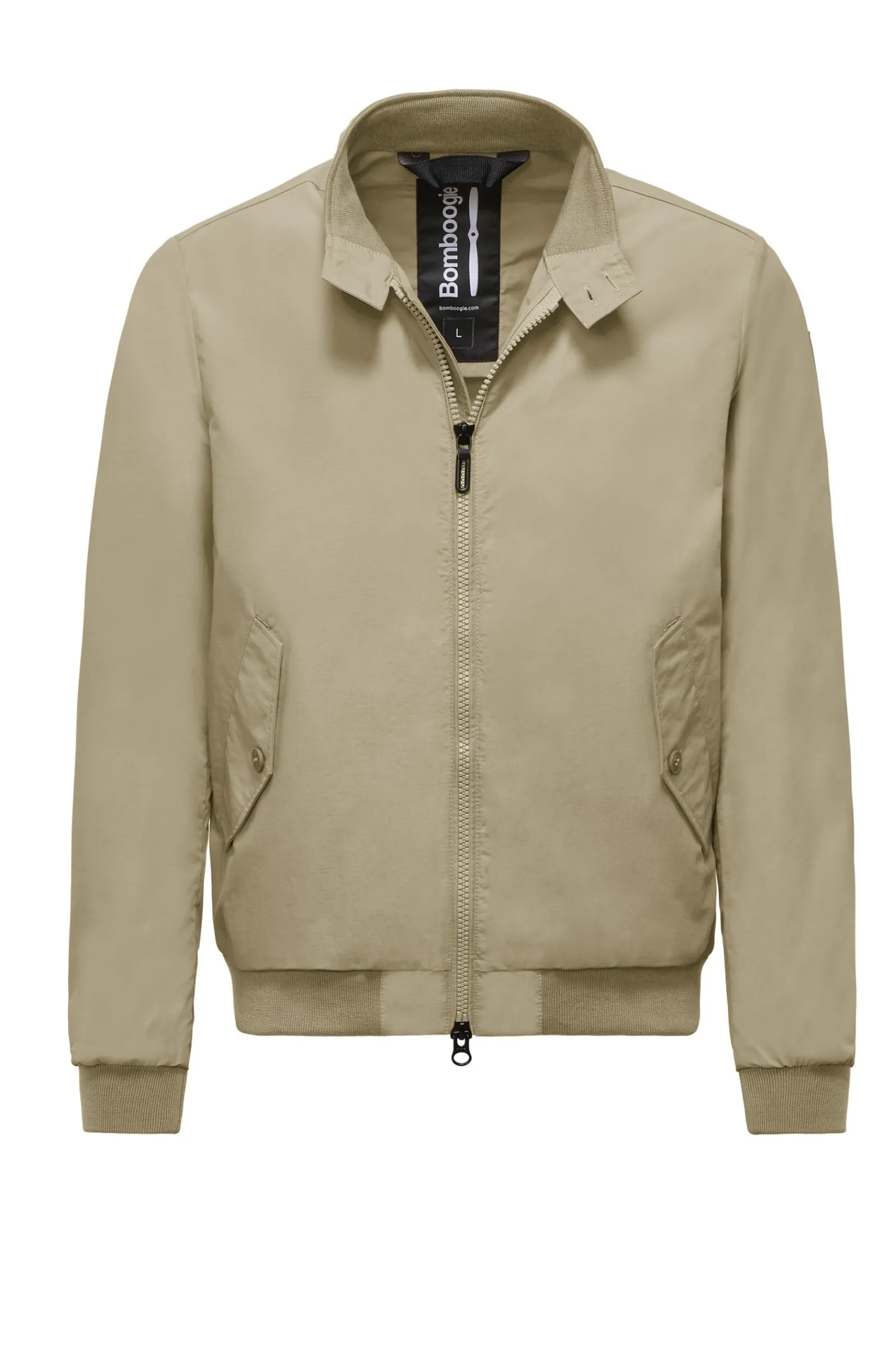 bomber_sfoderato_con_collo_alto_0.webp Uomo Bomboogie Bomber>Bomber Sfoderato Con Collo Alto