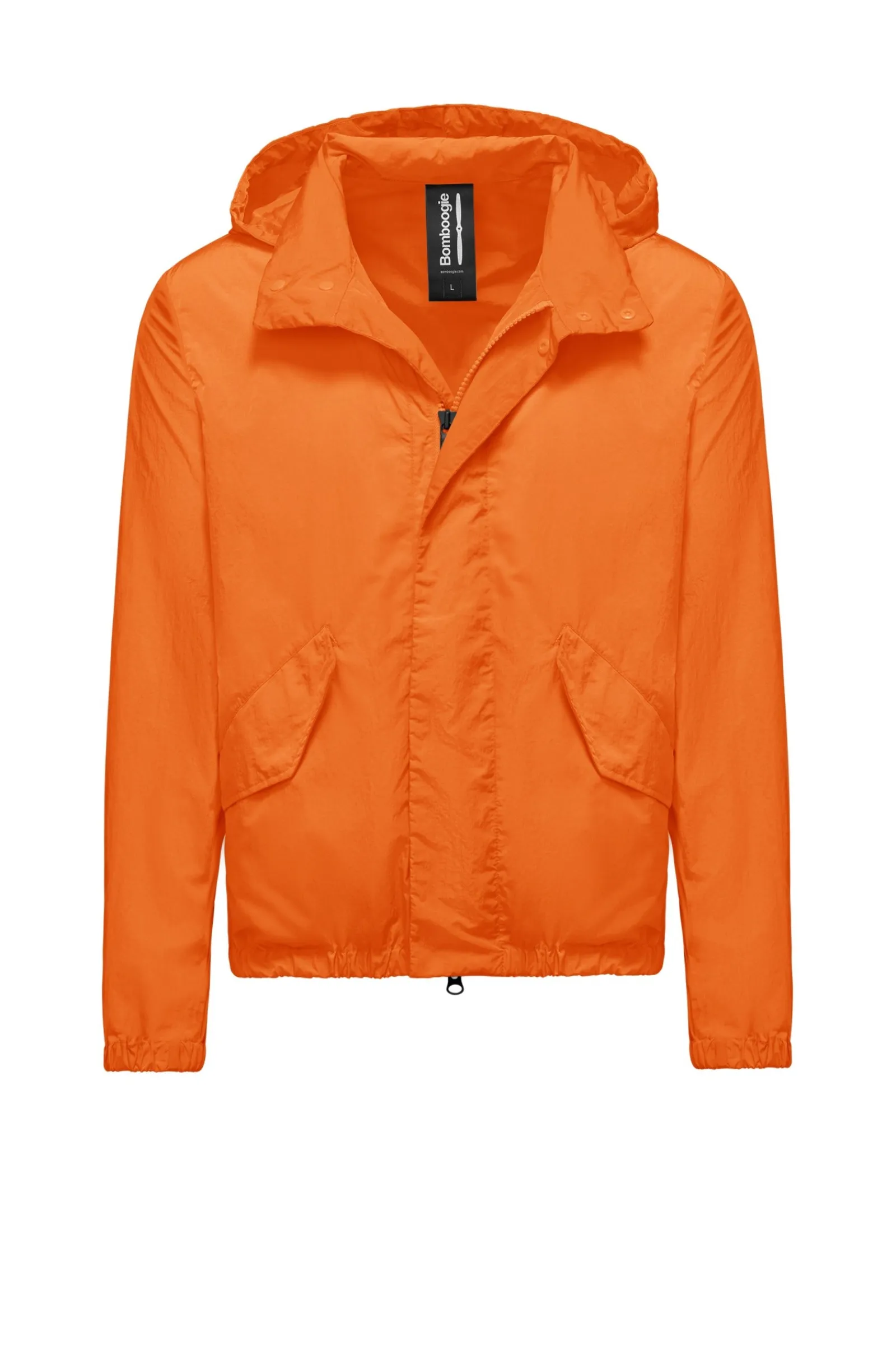 bomber_sfoderato_in_nylon_increspato_7.webp Uomo Bomboogie Bomber>Bomber Sfoderato In Nylon Increspato