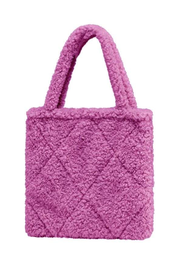 Donna Bomboogie Borse & Zaini>Borsa Shopper In Sherpa