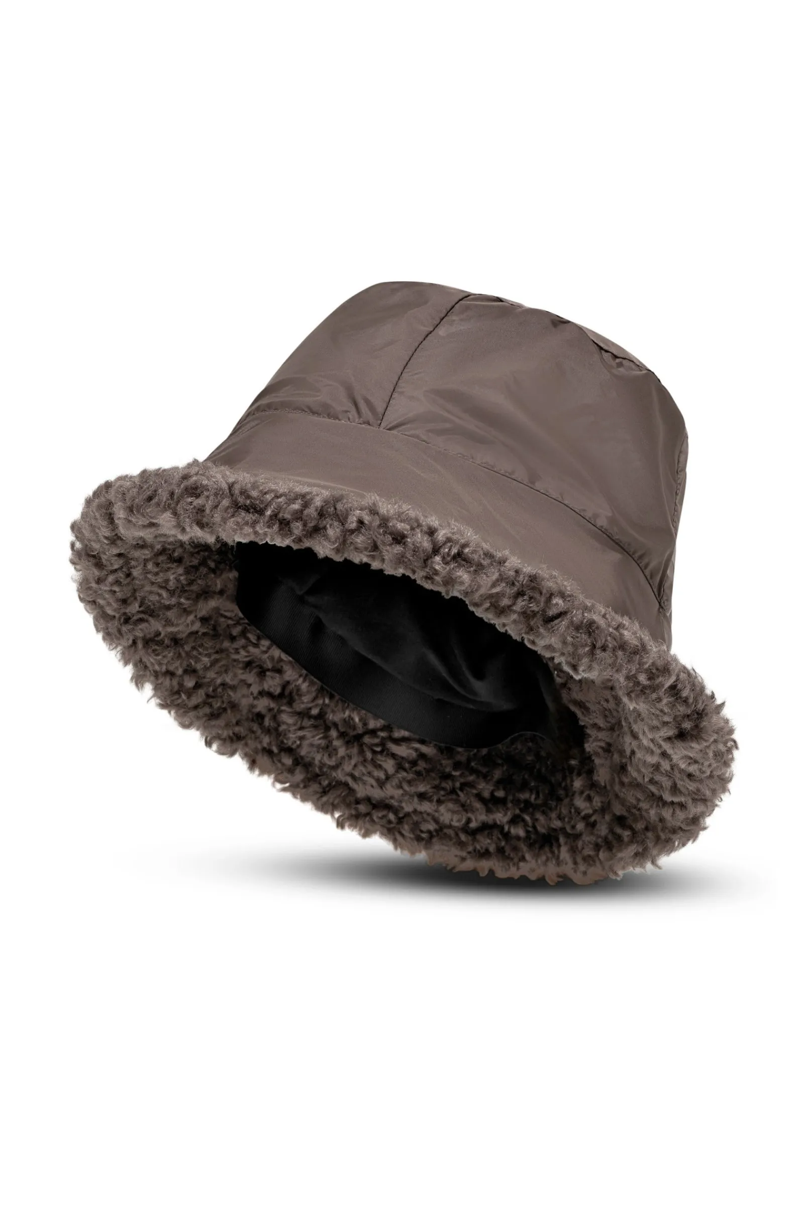 bucket_hat_con_ecopelliccia_effetto_teddy_2.webp Donna Bomboogie Berretti & Sciarpe>Bucket Hat Con Ecopelliccia Effetto Teddy