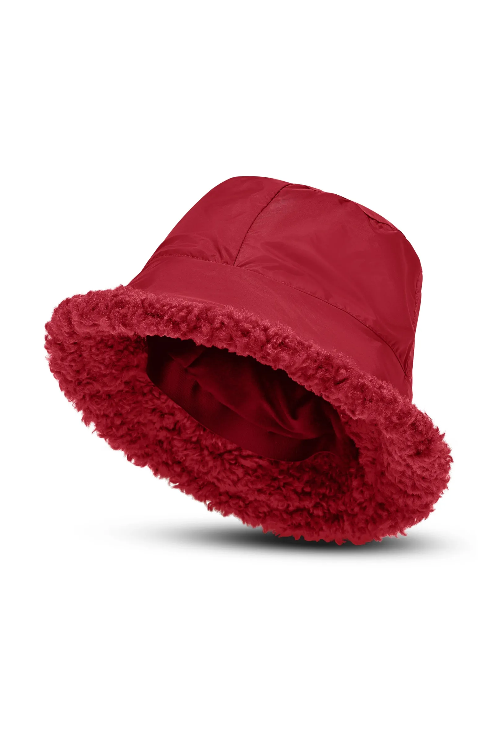 bucket_hat_con_ecopelliccia_effetto_teddy_6.webp Donna Bomboogie Berretti & Sciarpe>Bucket Hat Con Ecopelliccia Effetto Teddy