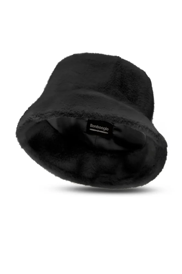Donna Bomboogie Berretti & Sciarpe>Bucket Hat In Ecopellicia A Pelo Corto