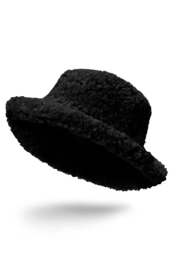 Donna Bomboogie Berretti & Sciarpe>Bucket Hat In Sherpa