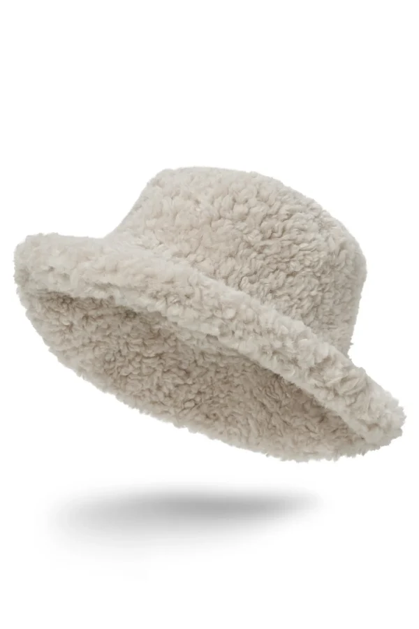 Donna Bomboogie Berretti & Sciarpe>Bucket Hat In Sherpa