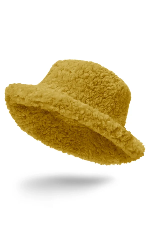 Donna Bomboogie Berretti & Sciarpe>Bucket Hat In Sherpa
