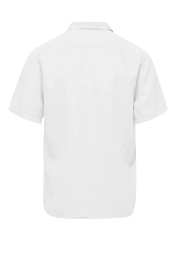 Uomo Bomboogie Camicie>Camicia A Manica Corta In Lino