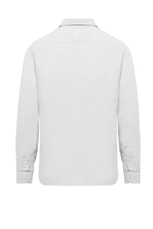 Uomo Bomboogie Camicie>Camicia A Manica Lunga In Lino