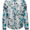 Uomo Bomboogie Camicie>Camicia A Manica Lunga Stampata In Lino/Cotone