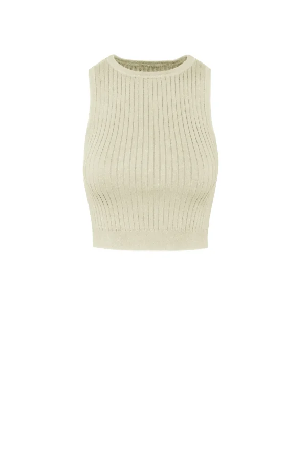 Donna Bomboogie Maglie & Felpe>Canotta In Maglia