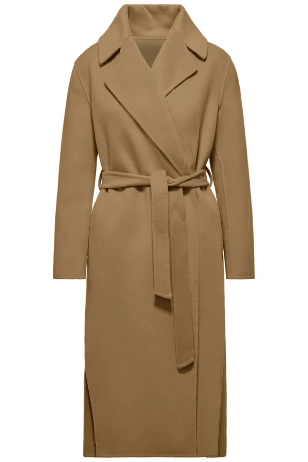 Donna Bomboogie Cappotti>Cappotto A Vestaglia Con Cintura