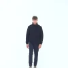 Uomo Bomboogie Cappotti>Cappotto Corto In Lana Cotta Con Bottoni