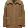 Donna Bomboogie Cappotti>Cappotto In Ecopelliccia Effetto Lapin