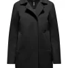 Donna Bomboogie Cappotti>Cappotto In Panno Di Lana E Nylon