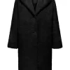 Donna Bomboogie Cappotti>Cappotto Lungo Monopetto Con Revers