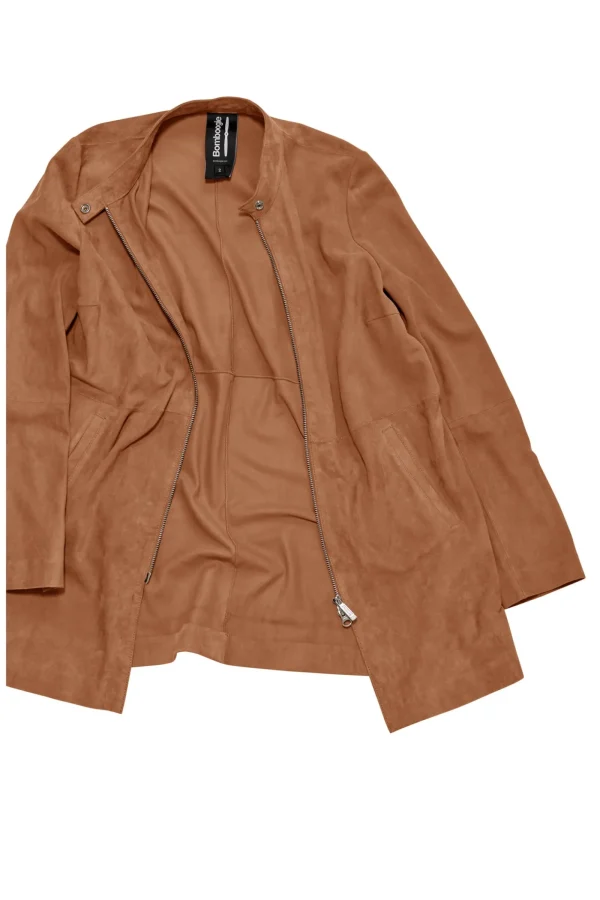 Donna Bomboogie Cappotti>Cappotto Scamosciato