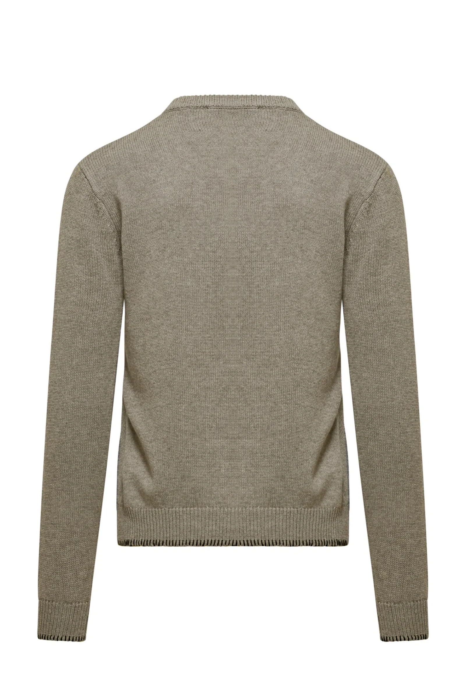 cardigan_girocollo_con_zip_1.webp Uomo Bomboogie Maglioni & Pullover>Cardigan Girocollo Con Zip
