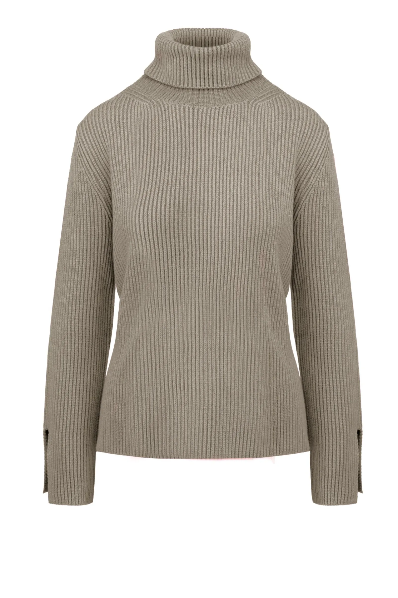 dolcevita_tricot_a_coste_in_misto_lana_3.webp Donna Bomboogie Maglioni & Pullover>Dolcevita Tricot A Coste In Misto Lana