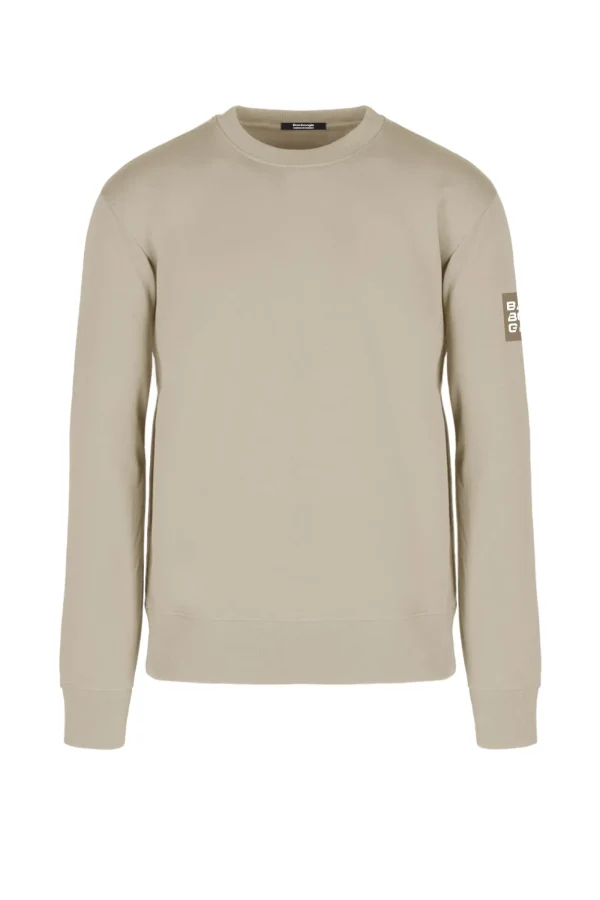 Uomo Bomboogie Maglie & Felpe>Felpa Girocollo In Cotone Organico