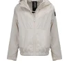 Bambino Bomboogie Bambina>Giacca Bimba In Nylon Laminato Con Cappuccio