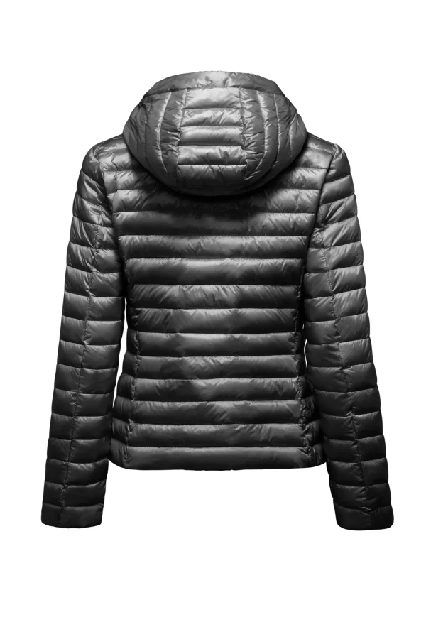 Donna Bomboogie Piumini Leggeri>Giacca Con Cappuccio In Nylon Brillante Imbottitura Sintetica