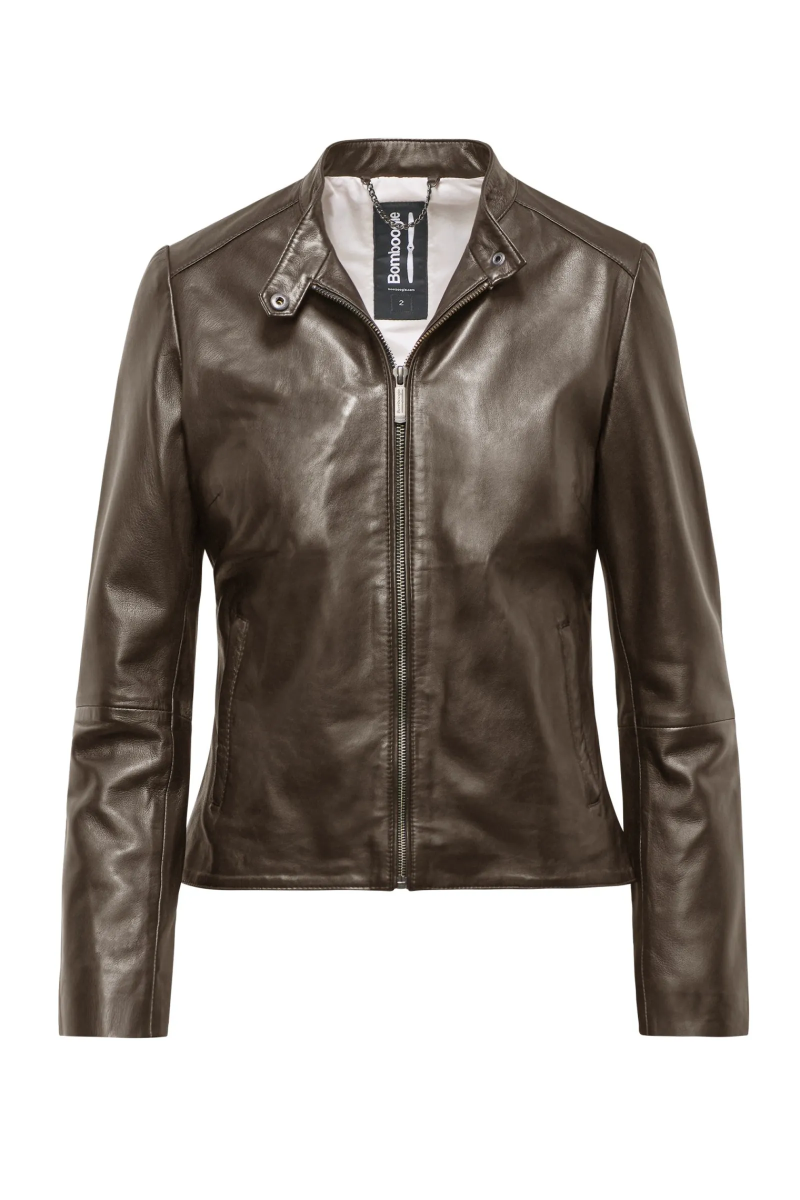 giacca_di_pelle_luxe_4.webp Donna Bomboogie Giacche In Pelle>Giacca Di Pelle Luxe