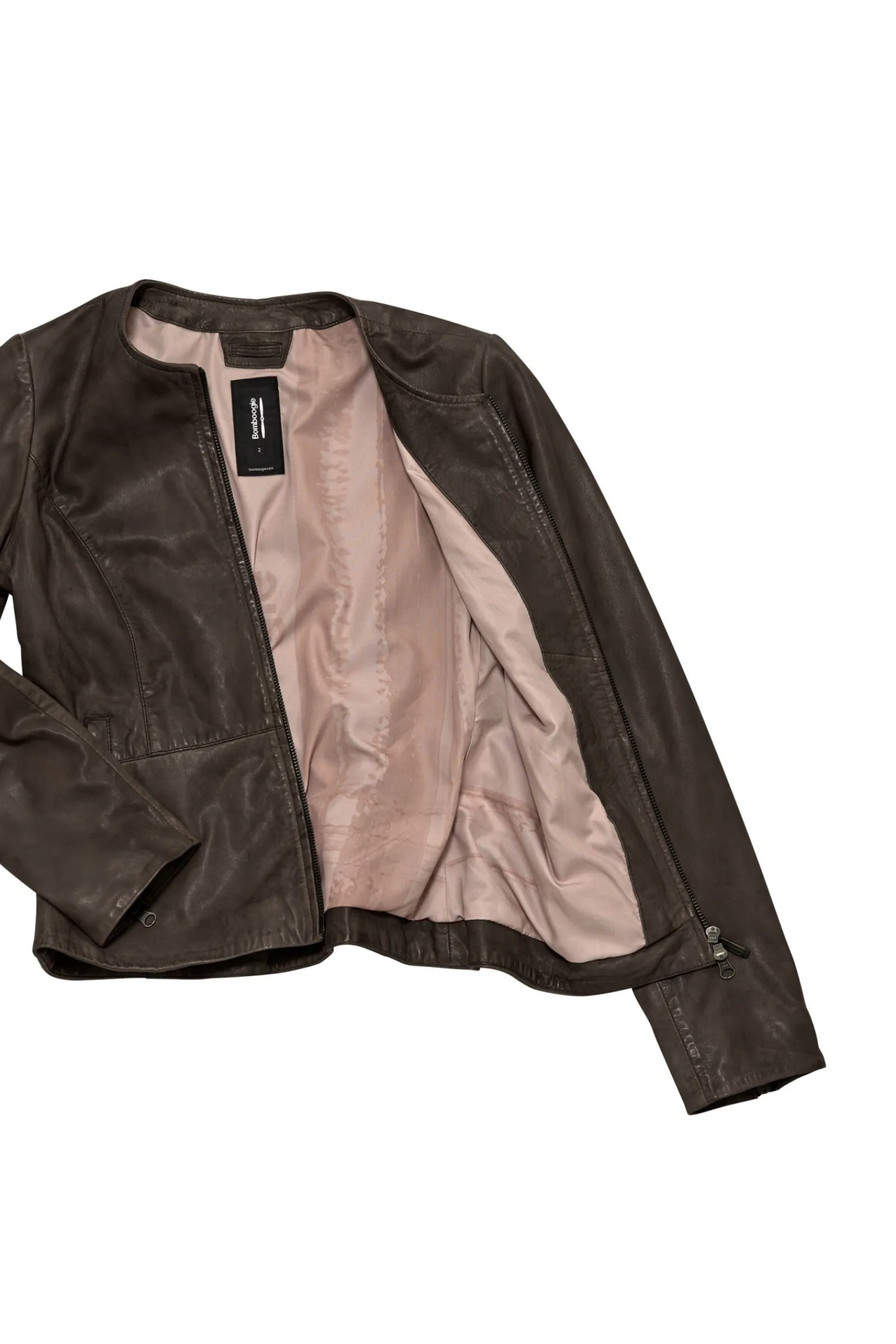 giacca_in_pelle_arya_3.webp Donna Bomboogie Giacche In Pelle>Giacca In Pelle Arya