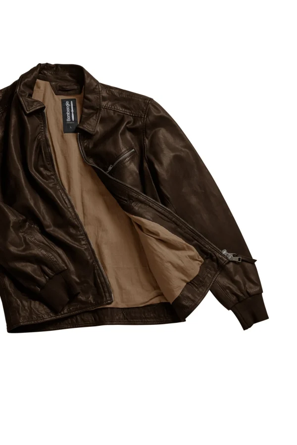 Uomo Bomboogie Giacche In Pelle>Giacca In Pelle Nash