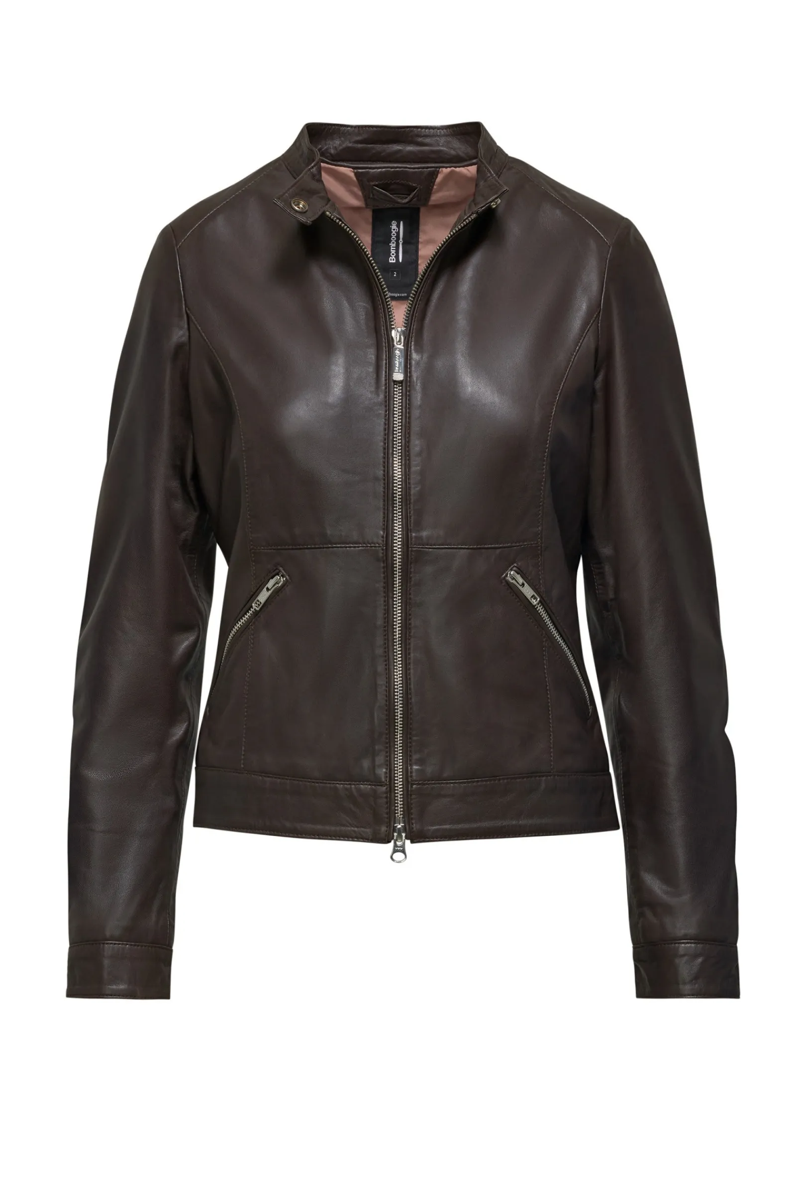 giacca_in_pelle_remy_0.webp Donna Bomboogie Giacche In Pelle>Giacca In Pelle Remy
