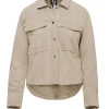Donna Bomboogie Giacche In Pelle>Giacca-Camicia In Pelle Scamosciata Alis