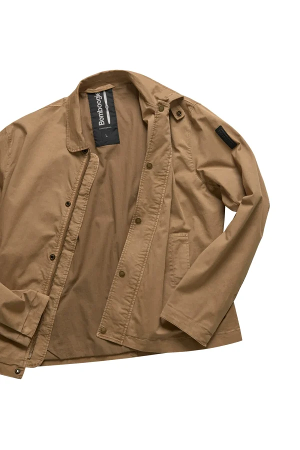 Uomo Bomboogie Giacche Leggere>Giacca-Camicia In Popeline Di Cotone