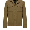 Uomo Bomboogie Giacche Leggere>Giacca-Camicia Multitasche In Popeline Di Cotone