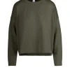 Donna Bomboogie Maglie & Felpe>Girocollo In Lino E Cotone