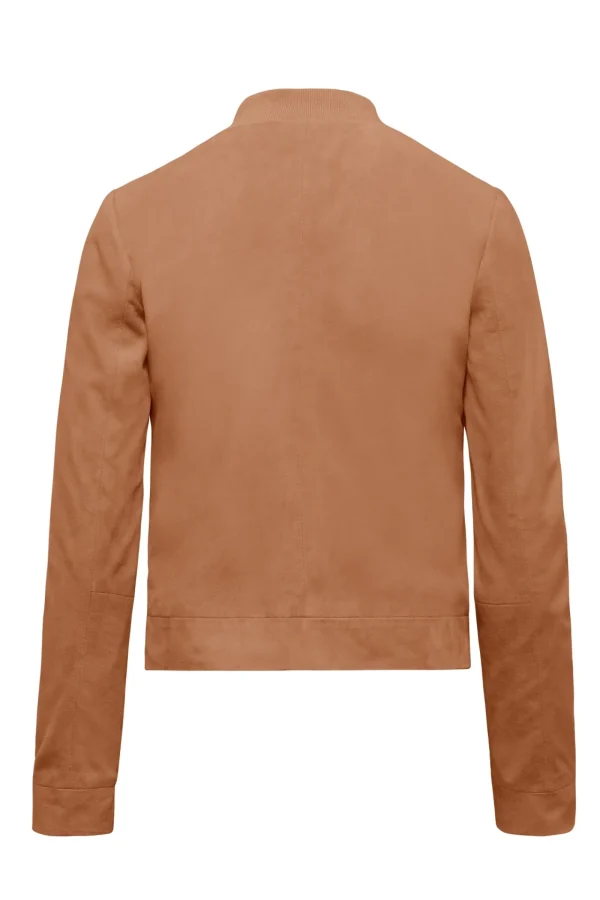 Donna Bomboogie Giacche In Pelle>Giubbino In Pelle Scamosciata Twil