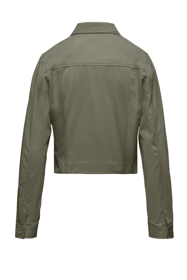 Donna Bomboogie Giacche Leggere>Giubbotto Corto In Gabardina Di Cotone/Tencel