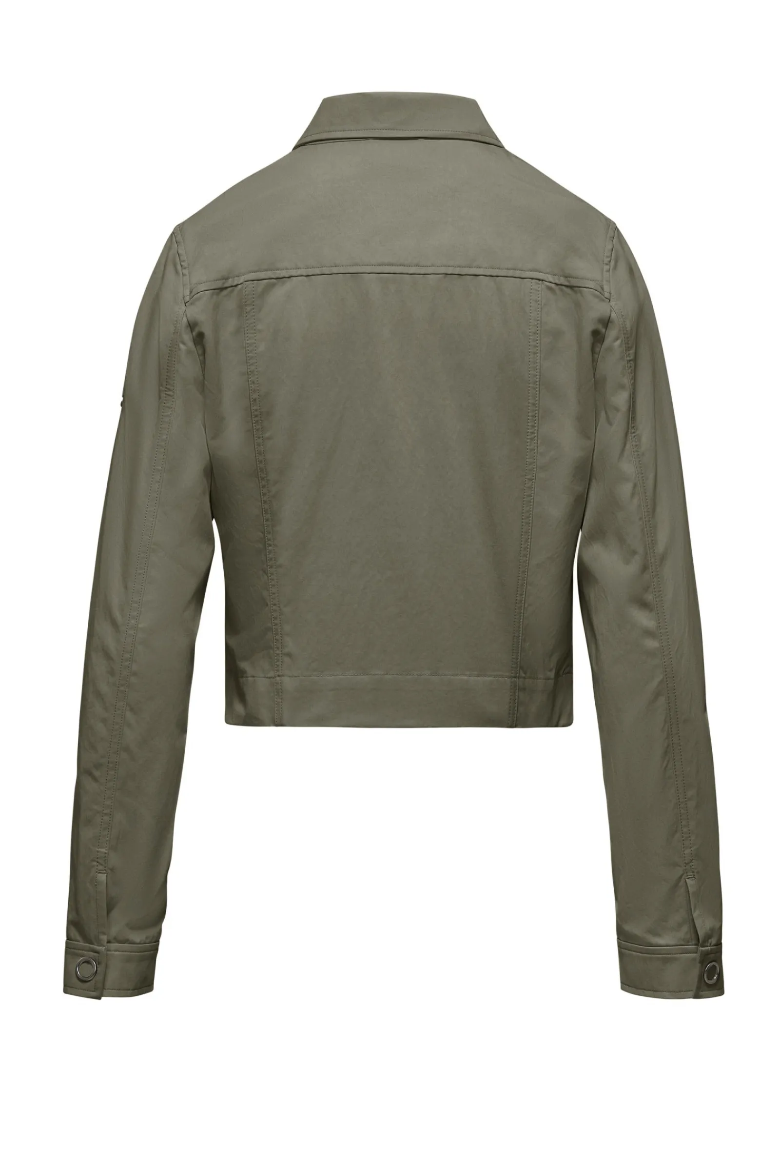 giubbotto_corto_in_gabardina_di_cotonetencel_2.webp Donna Bomboogie Giacche Leggere>Giubbotto Corto In Gabardina Di Cotone/Tencel