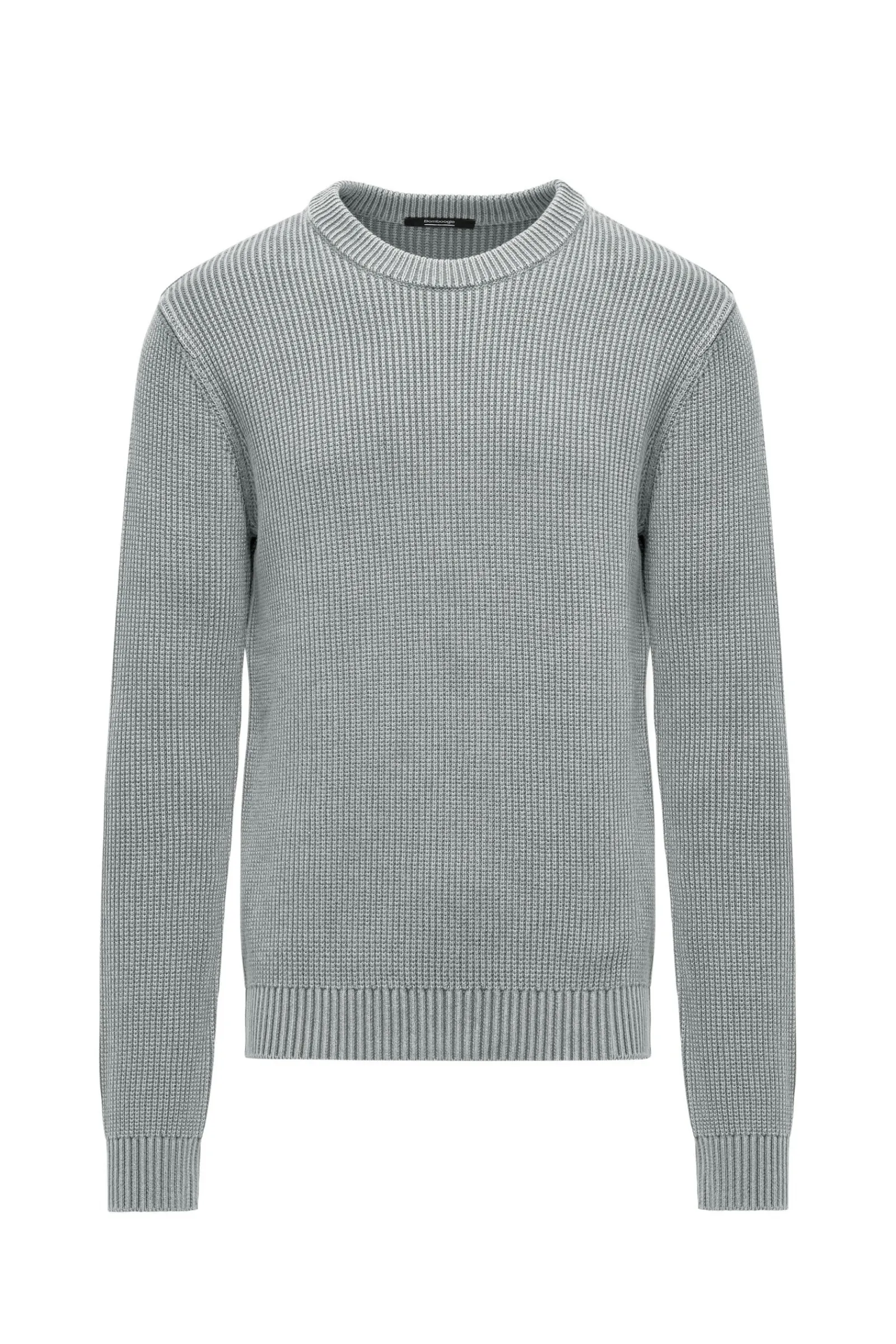maglia_girocollo_in_cotone_tinto_a_freddo_4.webp Uomo Bomboogie Maglioni & Pullover>Maglia Girocollo In Cotone Tinto A Freddo