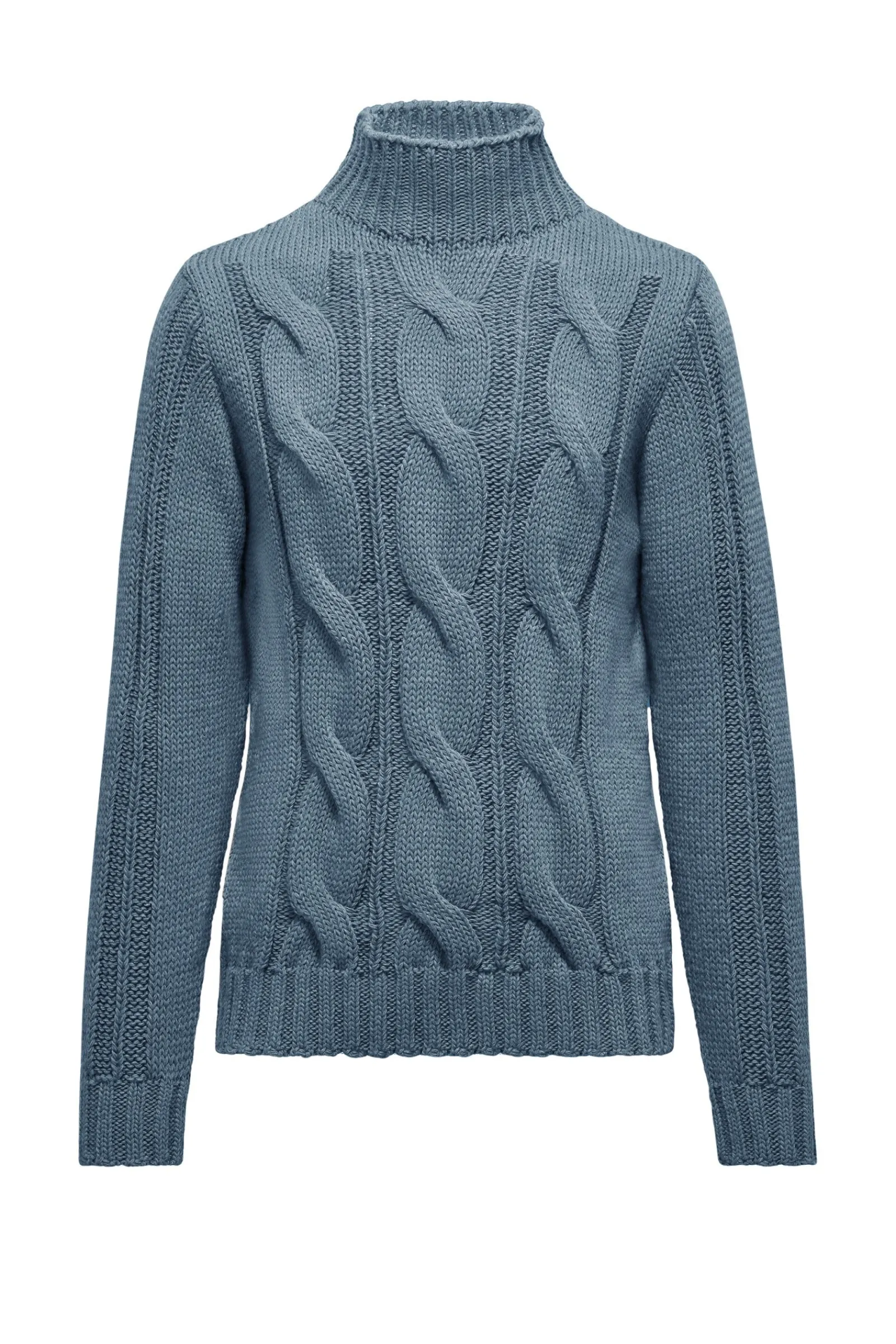maglione_a_mezzo_collo_in_tricot_di_lana_2.webp Uomo Bomboogie Maglioni & Pullover>Maglione A Mezzo Collo In Tricot Di Lana