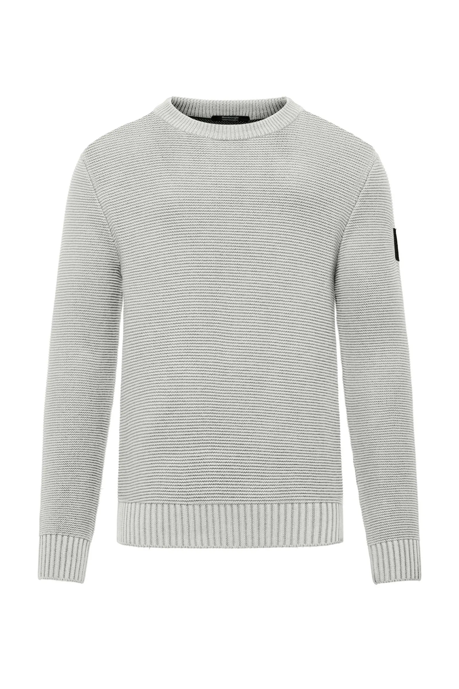 maglione_girocollo_in_cotone_tinto_a_freddo_2.webp Uomo Bomboogie Maglioni & Pullover>Maglione Girocollo In Cotone Tinto A Freddo