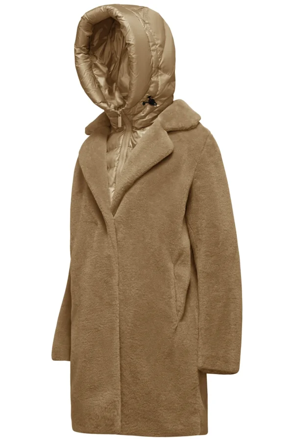 Donna Bomboogie Cappotti>Odessa Overcoat - Cappotto In Ecopelliccia
