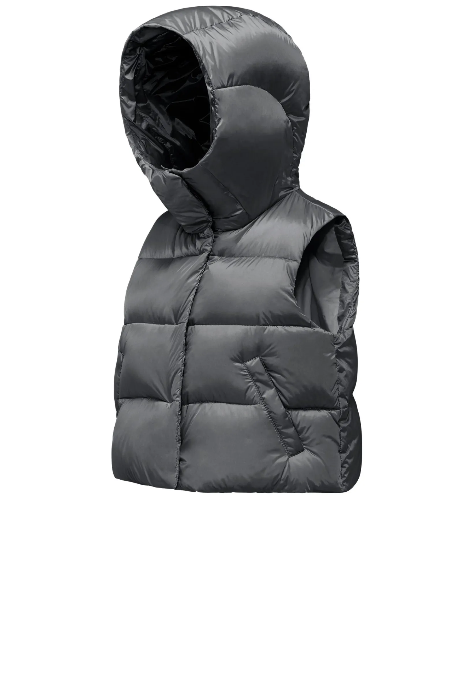Donna Bomboogie Smanicati>Ottawa Vest - Piumino Corto Smanicato In Nylon Bright