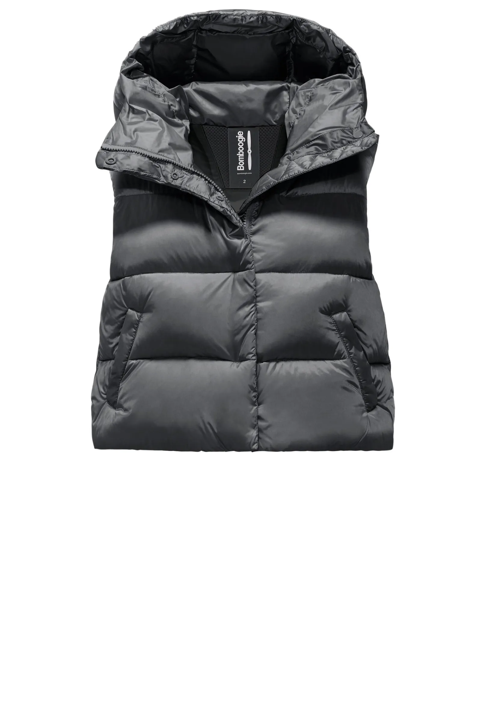 Donna Bomboogie Smanicati>Ottawa Vest - Piumino Corto Smanicato In Nylon Bright